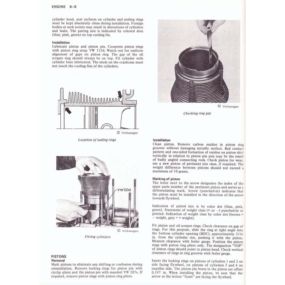 Porsche 914/4 1970-1976 Full Manual Set – Repair & Maintenance Manual - page 5