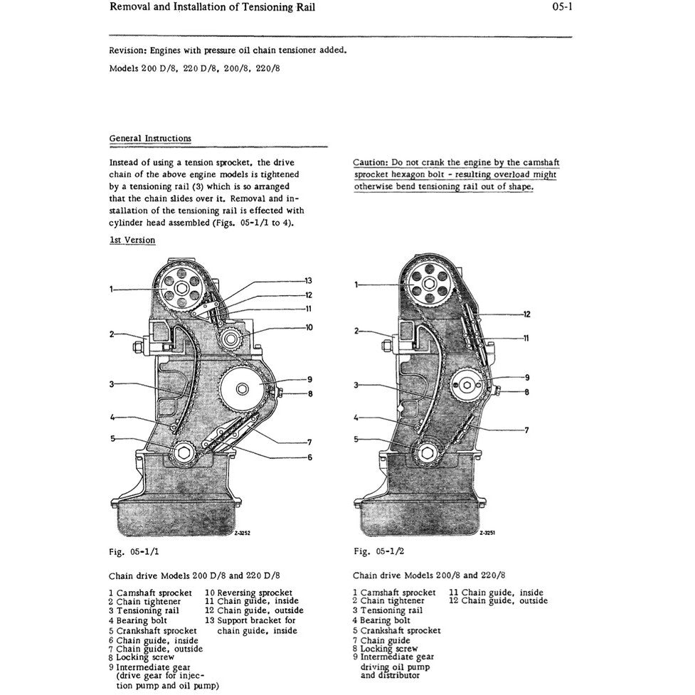 Mercedes-Benz Engine M114 & M130 1967-1976 Full Manual Set – Repair & Maintenance Manual - page 5