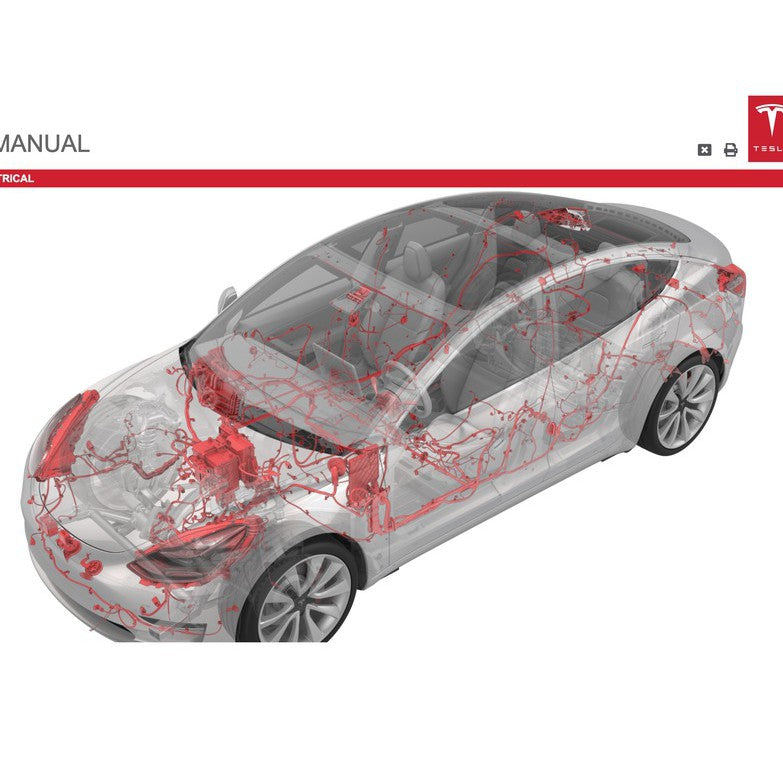 Tesla MODEL 3 2017+ Full Manual Set – Repair & Maintenance Manual - page 3