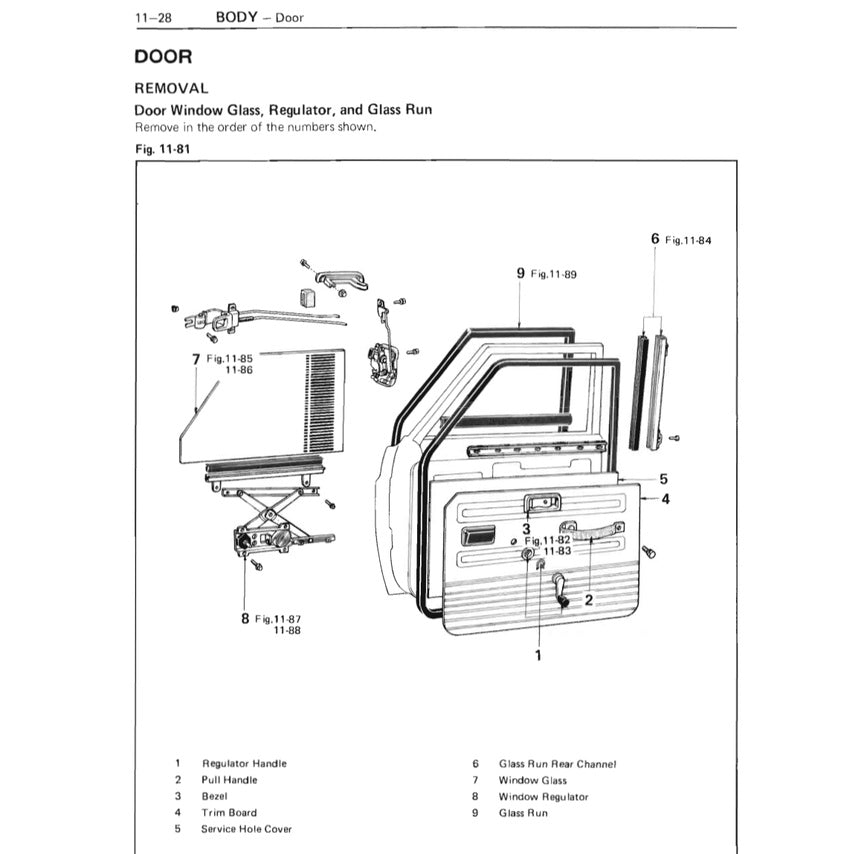 Toyota LAND CRUISER J40 1960-1984 Full Manual Set – Repair & Maintenance Manual - page 8