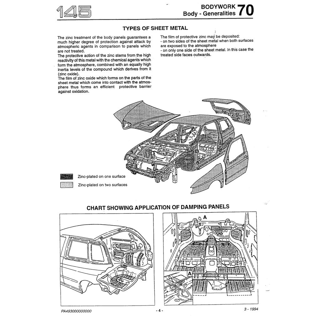 Alfa Romeo 145-146 Type 930 A/B 1995-2003 Full Manual Set – Repair & Maintenance Manual - page 6