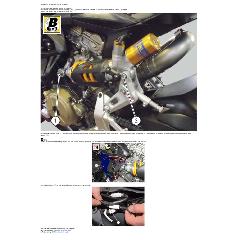 Ducati PANIGALE Senna 1199 2012-2014 Full Manual Set – Repair & Maintenance Manual and Spare Parts Catalog and User Handbook - page 7