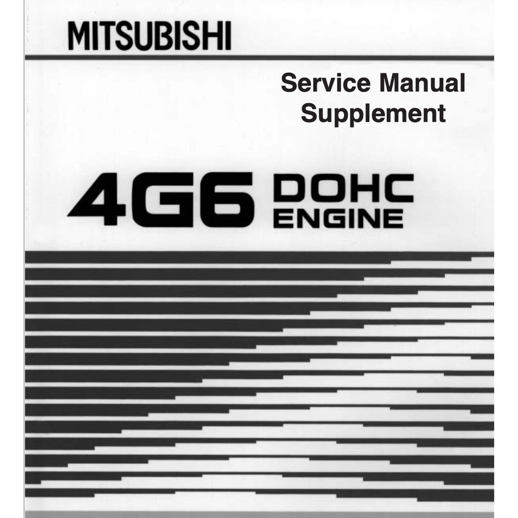 Mitsubishi LANCER EVO 3,4,5,6,7,8,9,10 1995-2007 Full Manual Set – Repair & Maintenance Manual - page 7