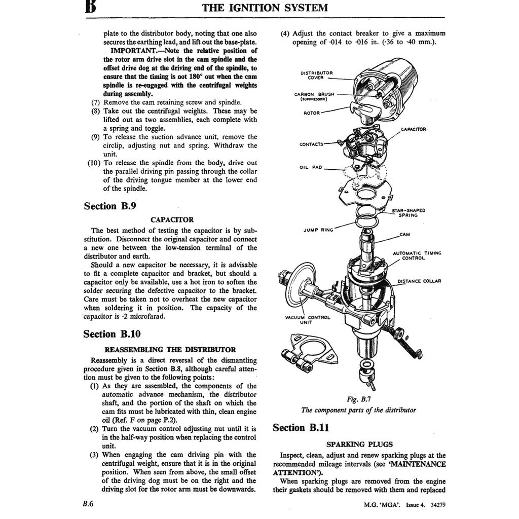 [CLASSIC] MG MGA 1955-1962 Full Manual Set – Repair & Maintenance Manual - page 5
