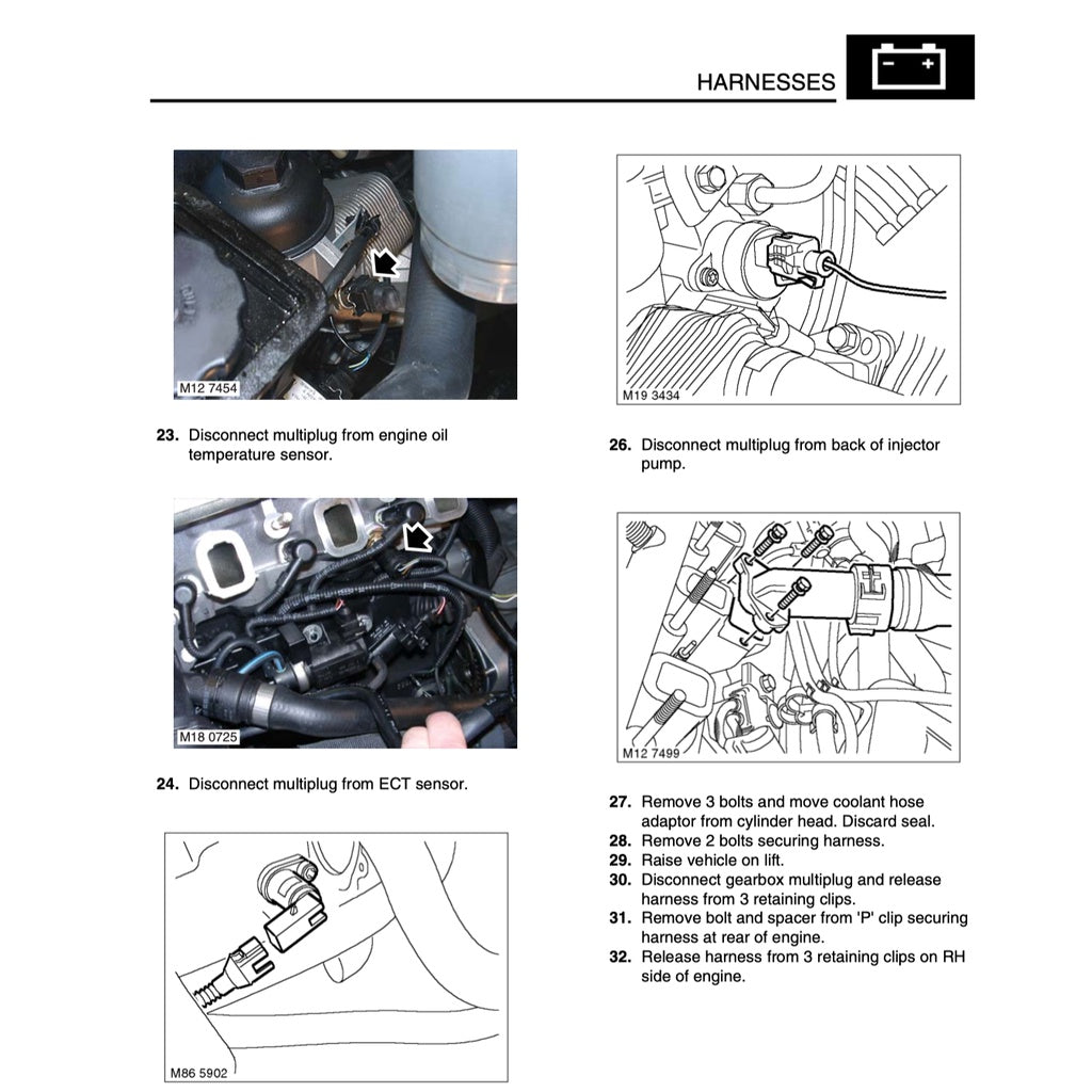 RANGE Rover L322 2001-2012 Full Manual Set – Repair & Maintenance Manual - page 8