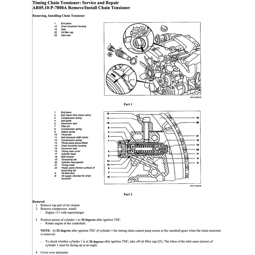 Mercedes-Benz Engine M111 Service Repair Manual - page 7
