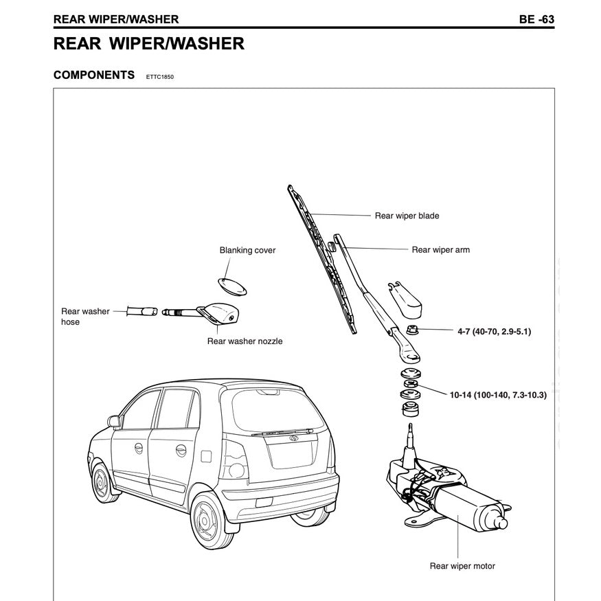 INOKOM / Hyundai ATOS PRIME 2003-2014 Full Manual Set – Repair & Maintenance Manual - page 7