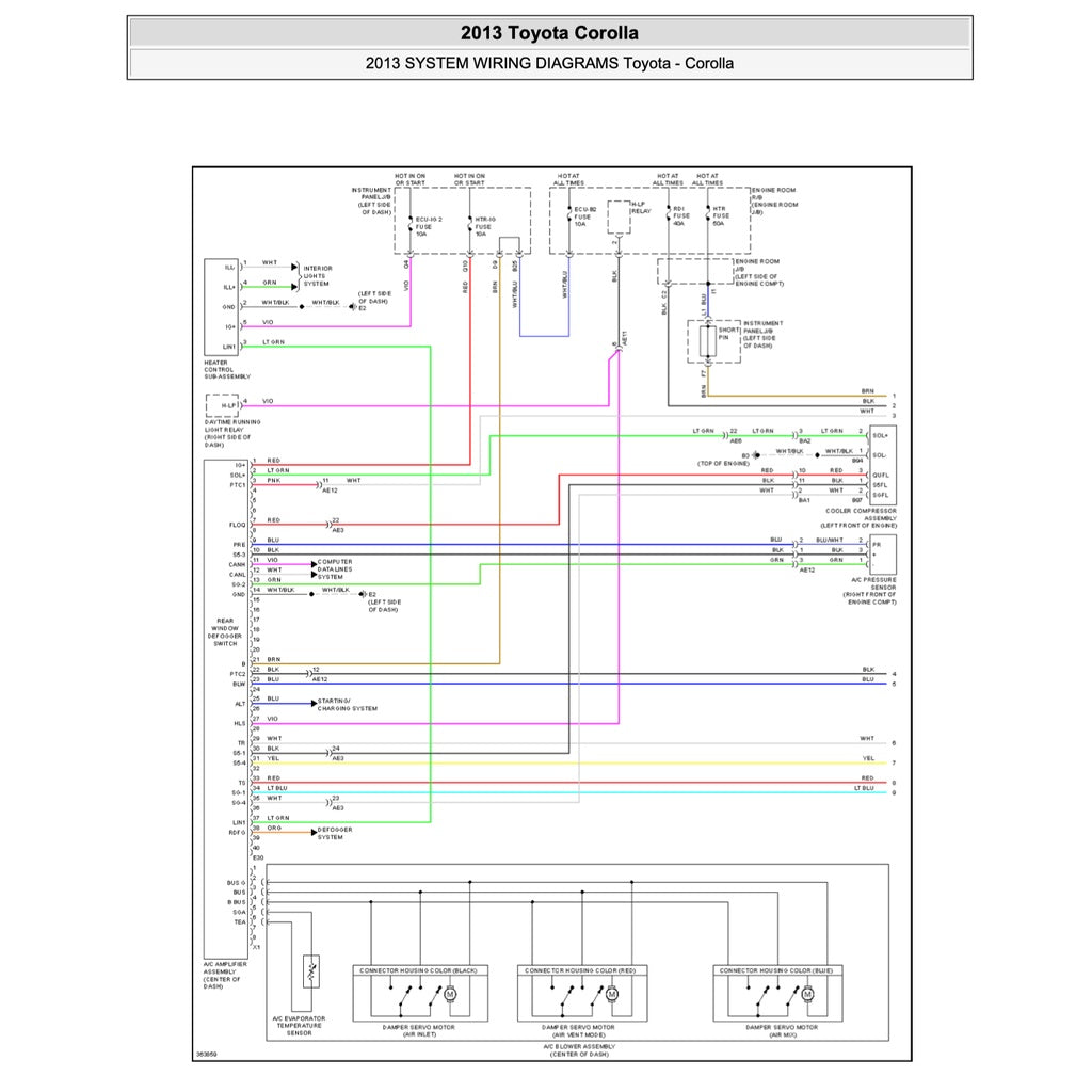 Toyota COROLLA ALTIS E170/180 2013-2017 Full Manual Set – Repair & Maintenance Manual - page 8