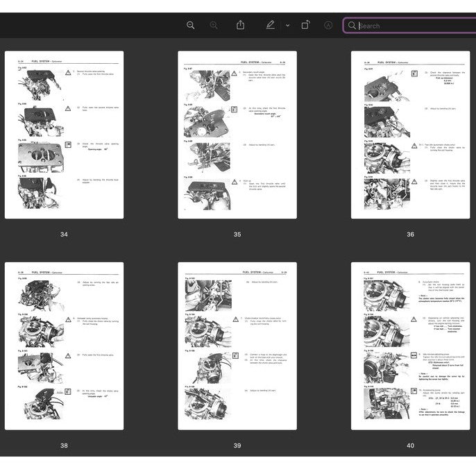 [CLASSIC] Toyota "T" Series Engine 1978-1988 Full Manual Set – Repair Manual - page 7