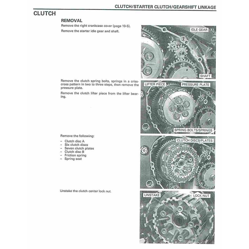 Honda CBR600RR 2003-2006 Full Manual Set – Repair & Maintenance Manual and Spare Parts Catalog and User Handbook - CBR 600 RR - page 7