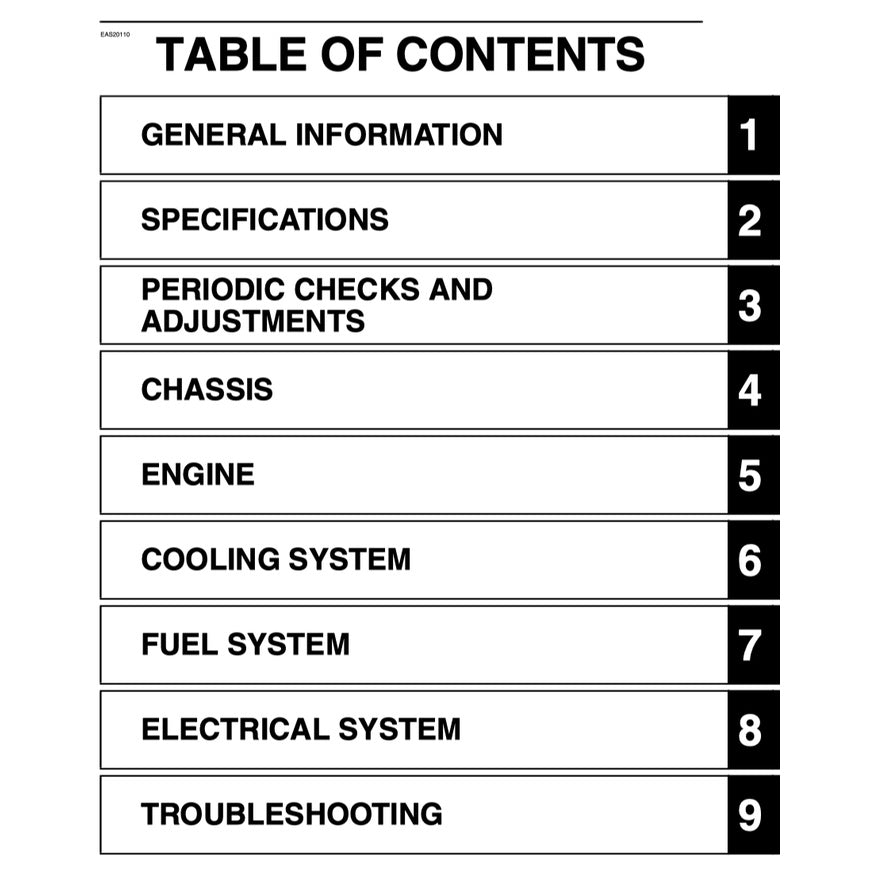 T-MAX Yamaha TMAX XP500 2008-2011 Full Manual Set – Repair & Maintenance Manual and User Handbook - page 2