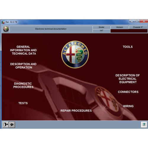 Alfa Romeo 147 Type 937 2005-2010 Full Manual Set – Repair & Maintenance Manual - page 2
