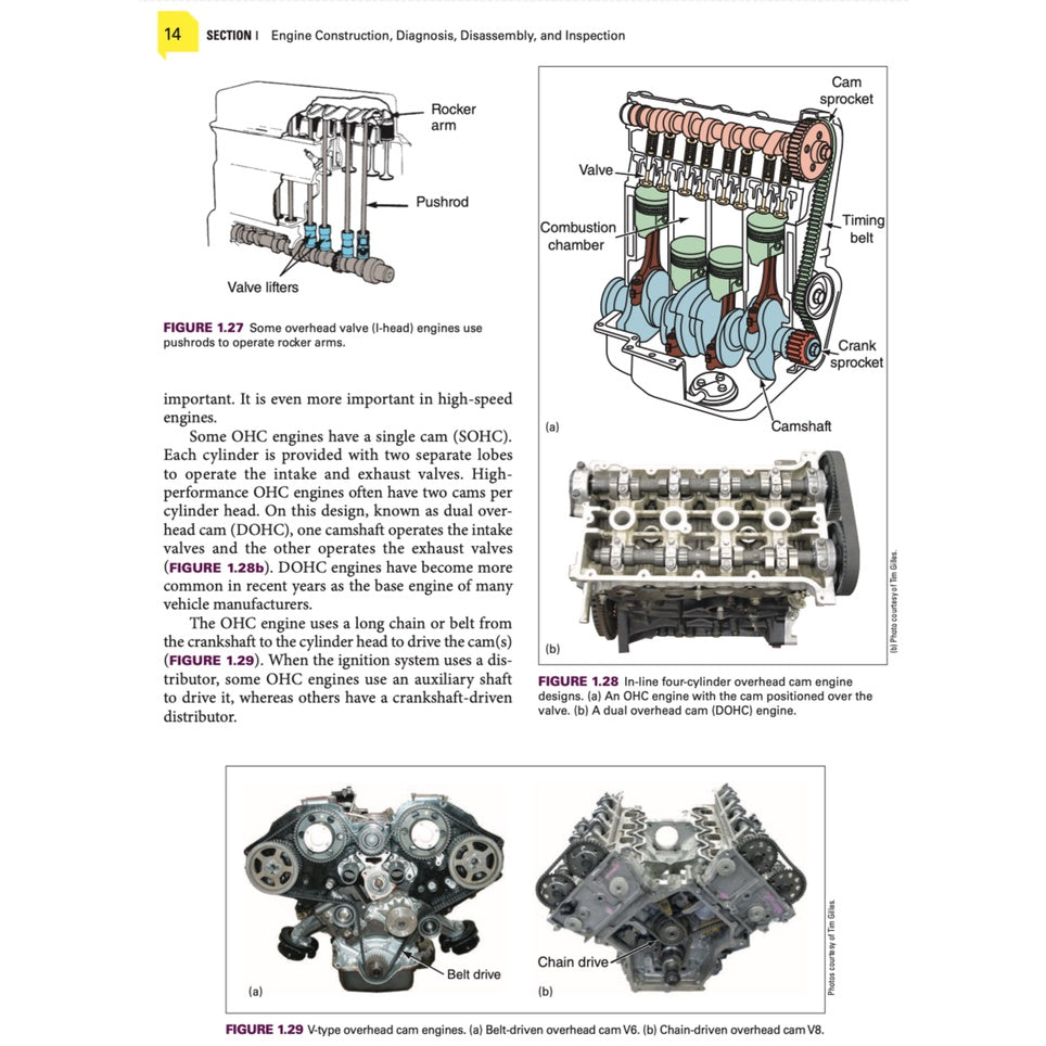 Automotive Engines: Diagnosis, Repair, Rebuilding - Tim Gilles (Ed. 2018) - page 7