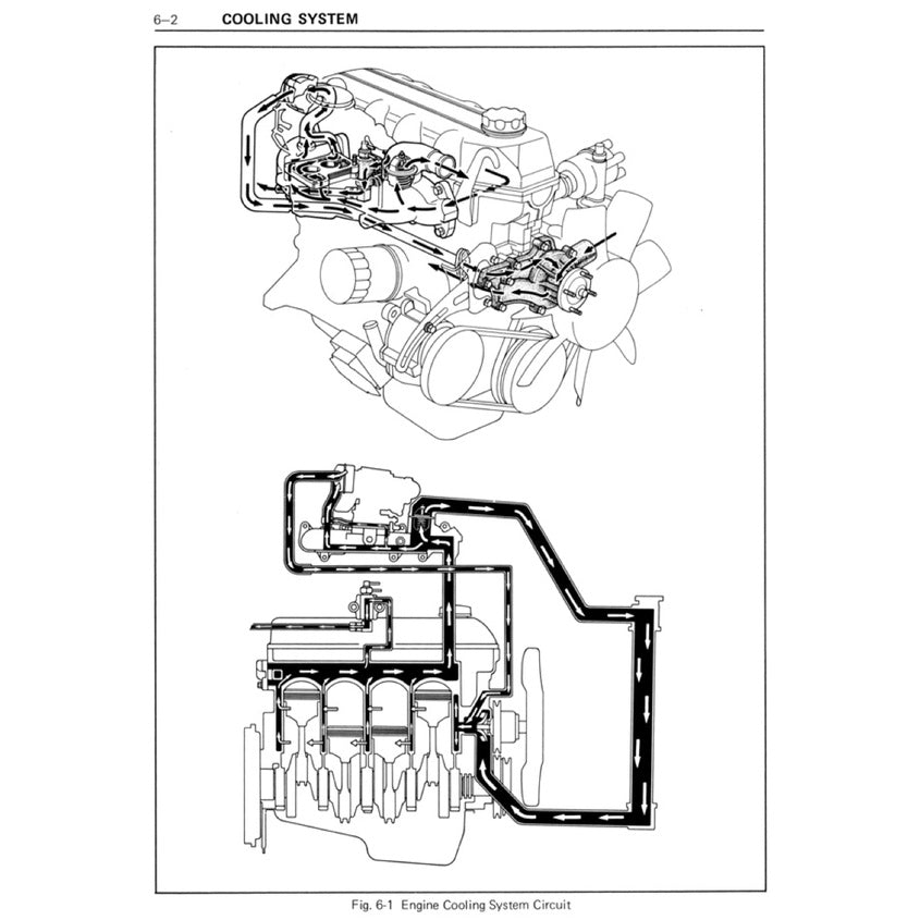 Toyota Engine 20R Workshop Repair Manual - page 8