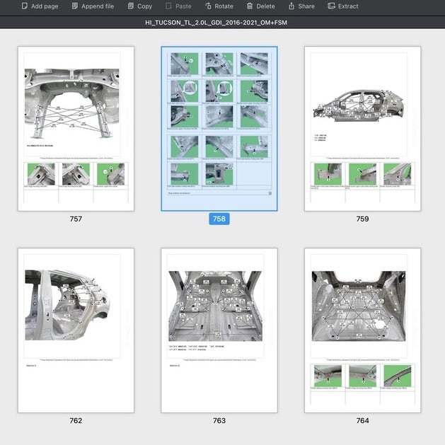 Hyundai TUCSON TL 2016-2021 Full Manual Set – Repair & Maintenance Manual - page 6