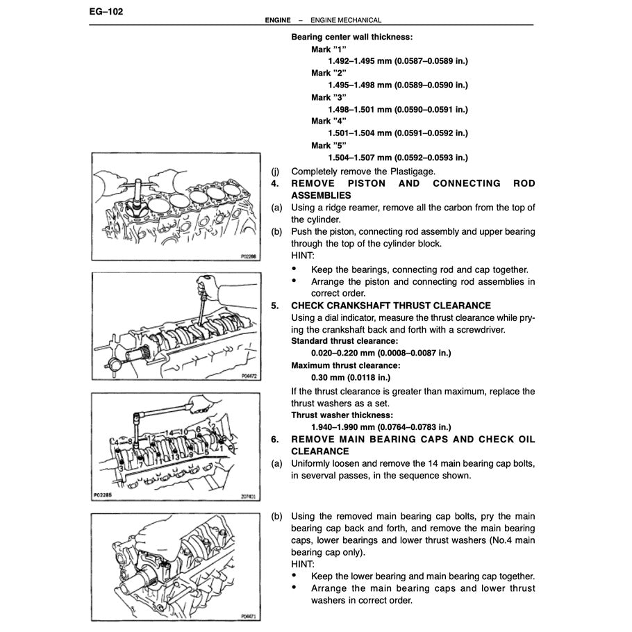 Toyota Engine 2JZ-GE / 2JZ-GTE Service Repair Workshop Manual - page 3