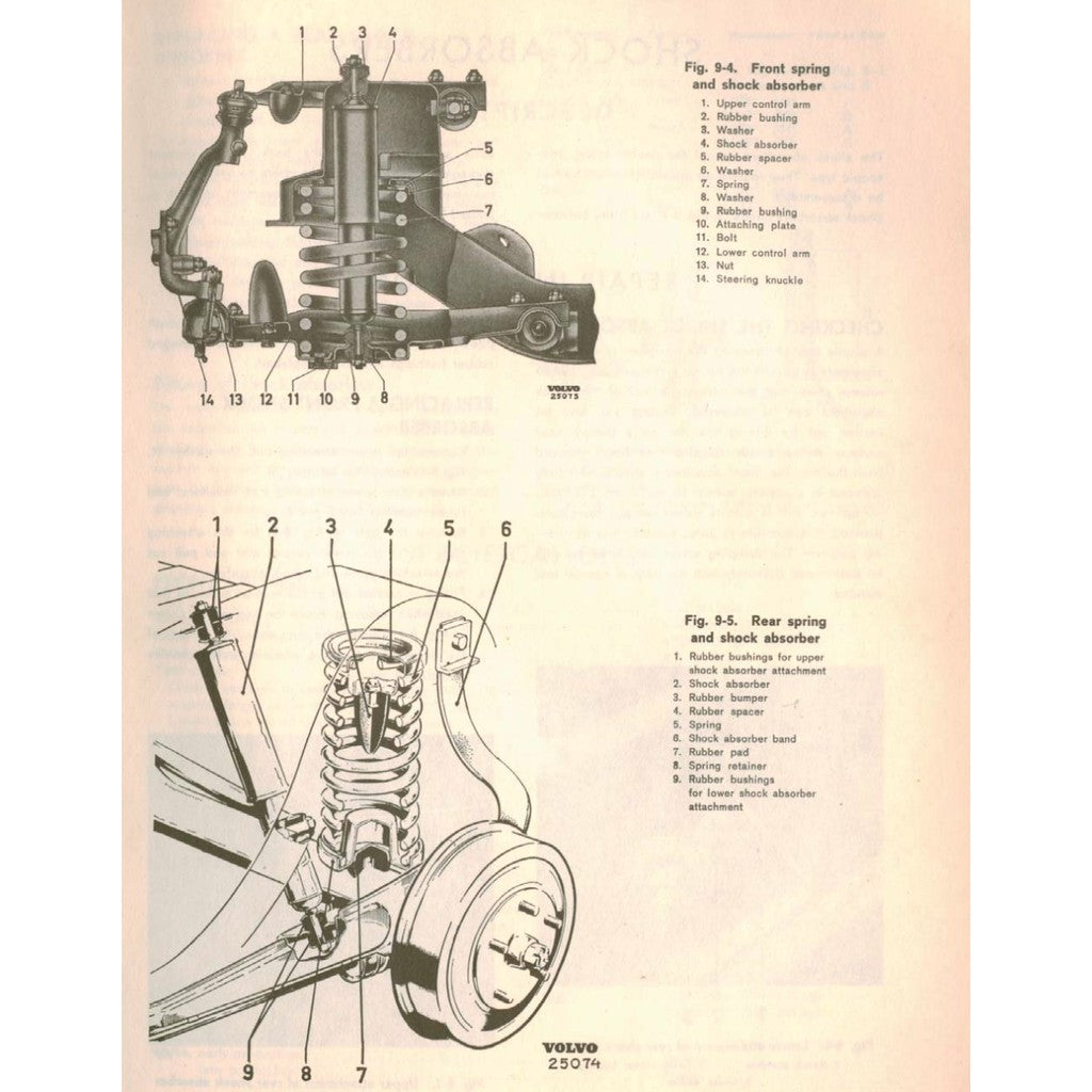 [CLASSIC] Volvo P1800 1961-1973 Full Manual Set – Service Repair Workshop Manual - page 7