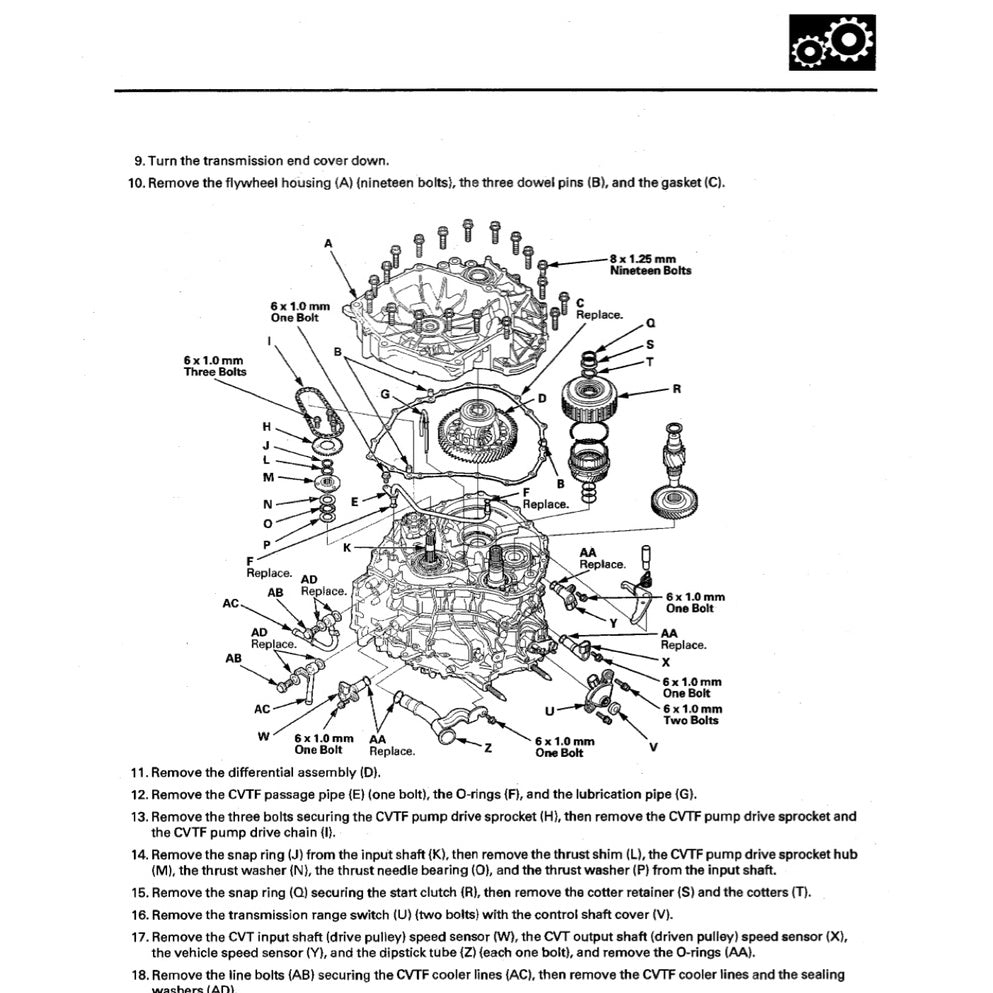 CRZ Honda CR-Z 2011-2016 Full Manual Set – Repair & Maintenance Manual and Wiring Diagram - page 6