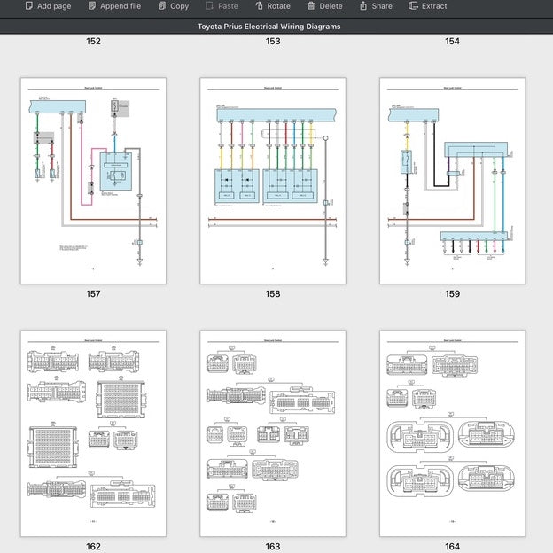 PRIUS Toyota PRIUS ZVW 30 2009-2015 Full Manual Set – Repair & Maintenance Manual - page 5