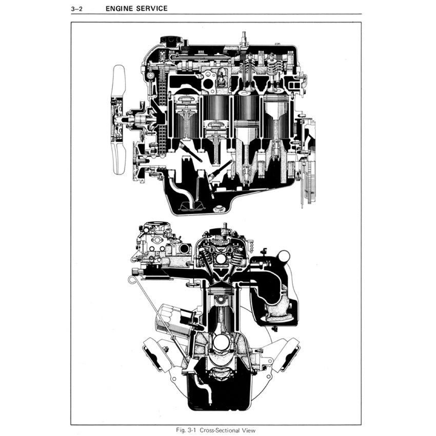 Toyota Engine 20R Workshop Repair Manual - page 3