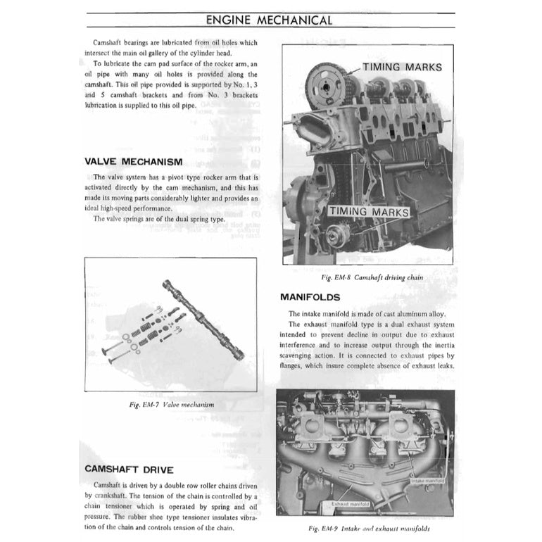 Datsun 240Z S30 1969-1973 Full Manual Set – Repair & Maintenance Manual and Spare Parts Catalog - page 4