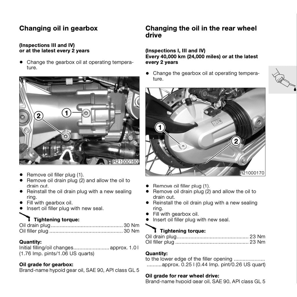 BMW R1150 GS 1999-2004 Full Manual Set – Service Repair Manual and OWNER's Manual - page 7
