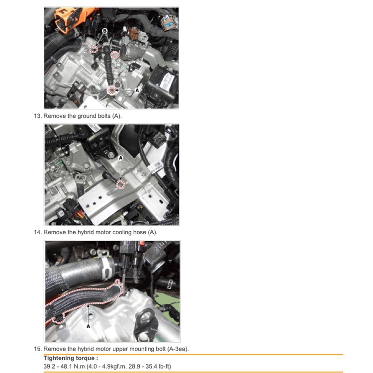 Hyundai IONIQ Hybrid AE 2016-2022 Full Manual Set – Repair & Maintenance Manual - page 8