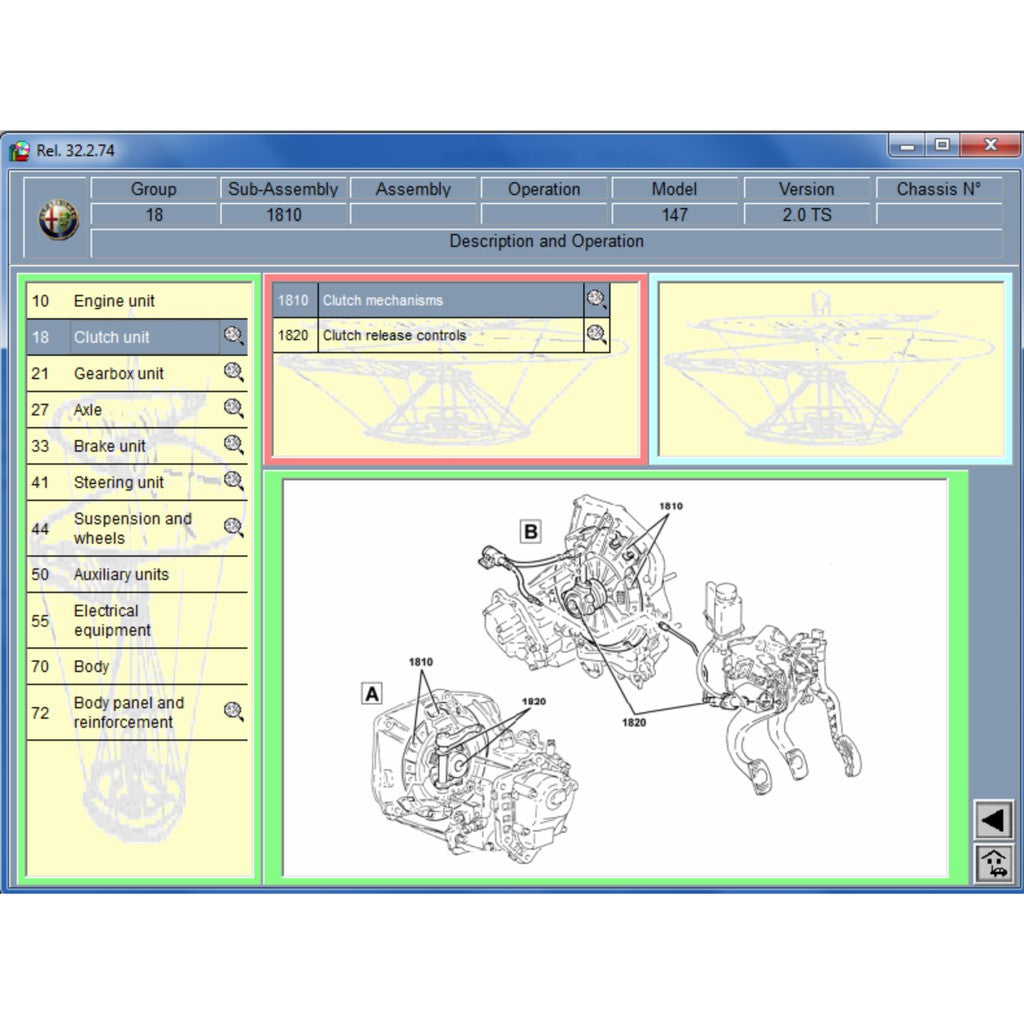 Alfa Romeo 147 Type 937 2005-2010 Full Manual Set – Repair & Maintenance Manual - page 4