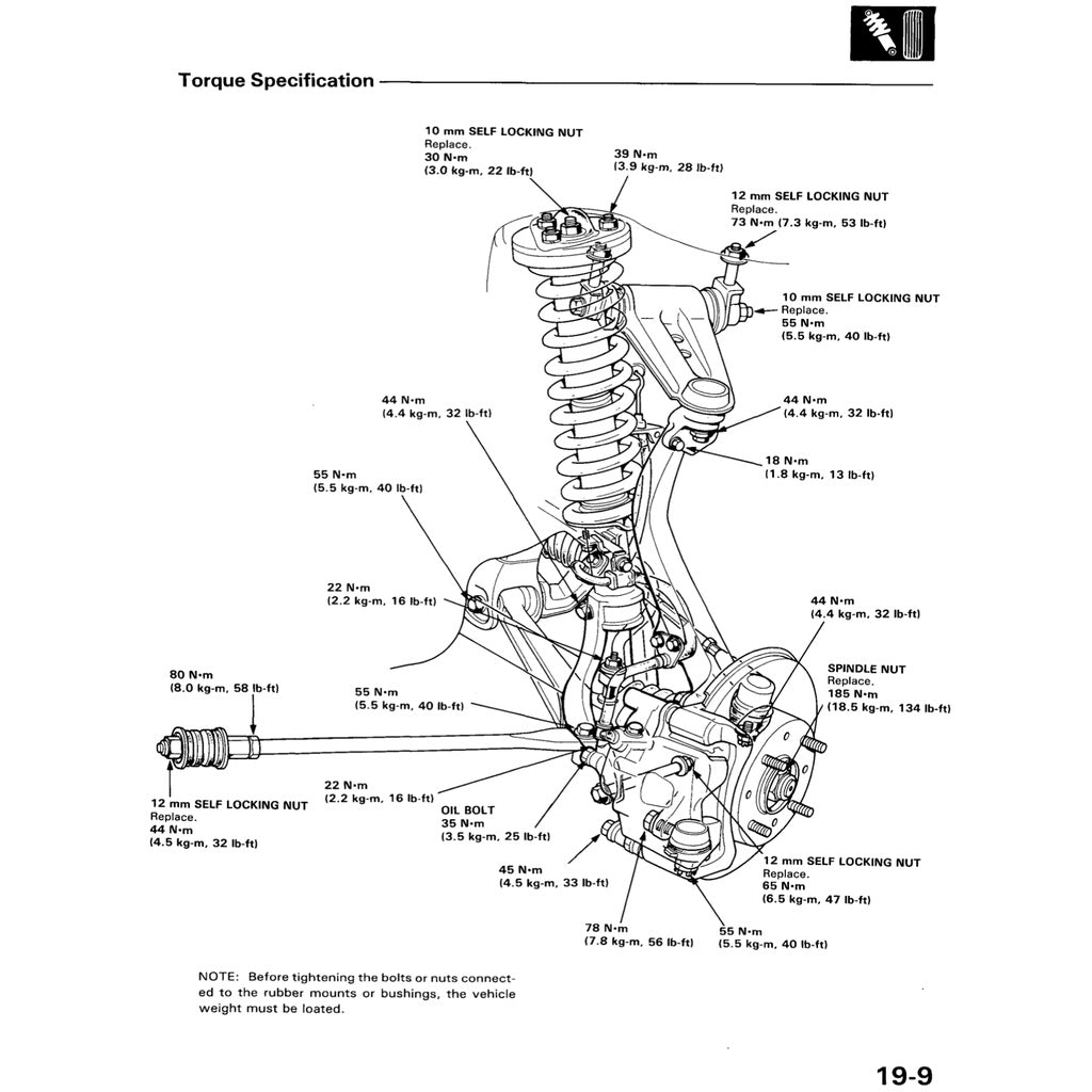 Honda ACCORD 3 CA 1986-1989 Full Manual Set – Repair & Maintenance Manual - page 6