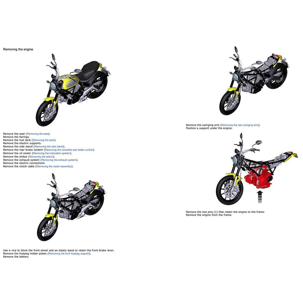 Ducati SCRAMBLER 800 2015-2018 Full Manual Set – Service Repair Workshop Manual and Spare Parts Catalog and User Handbook - page 8