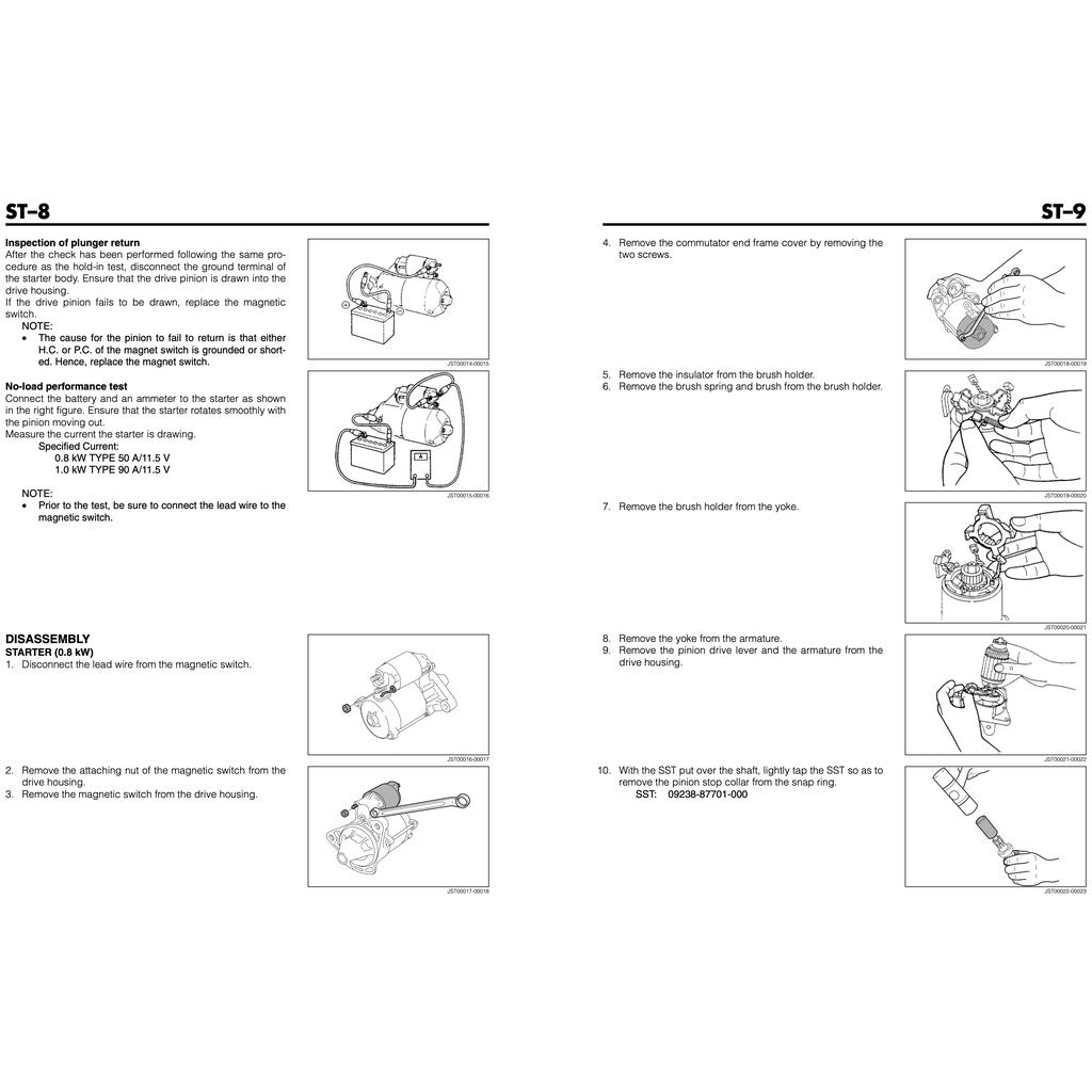 Toyota RUSH J200/F700 2006-2016 Full Manual Set – Repair & Maintenance Manual - page 7