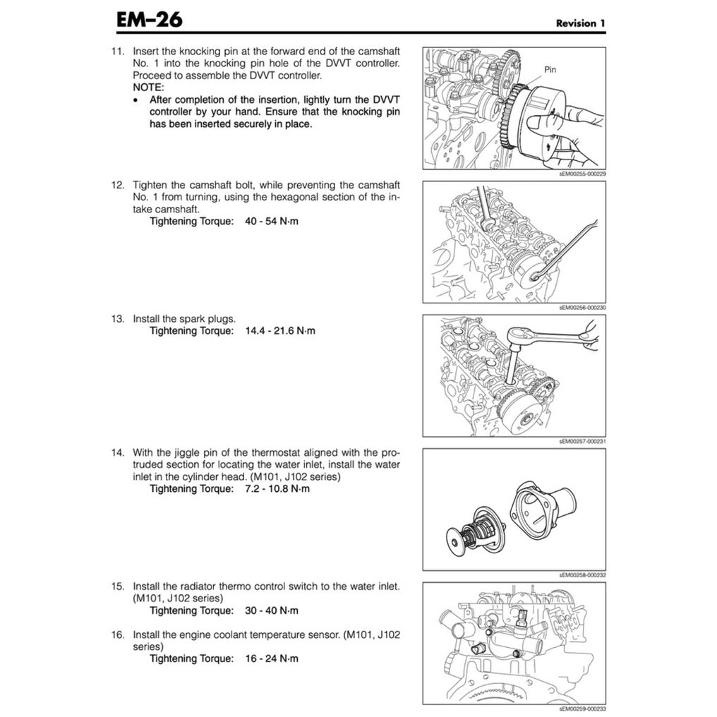 Daihatsu TERIOS J200/F700 2006-2018 Full Manual Set – Repair & Maintenance Manual - page 3