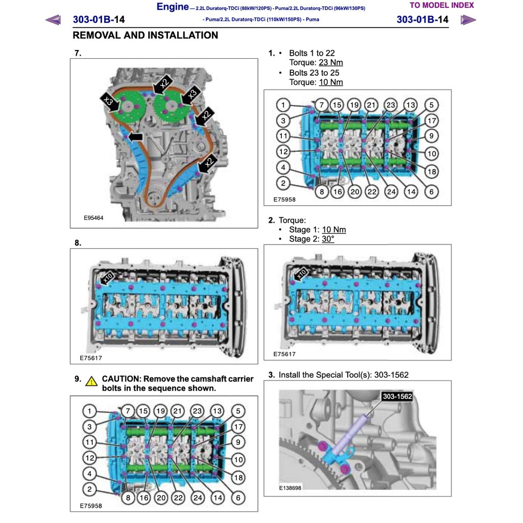 Mazda BT50 BT-50 UP/UR 2011-2020 Full Manual Set – Repair & Maintenance Manual - page 6