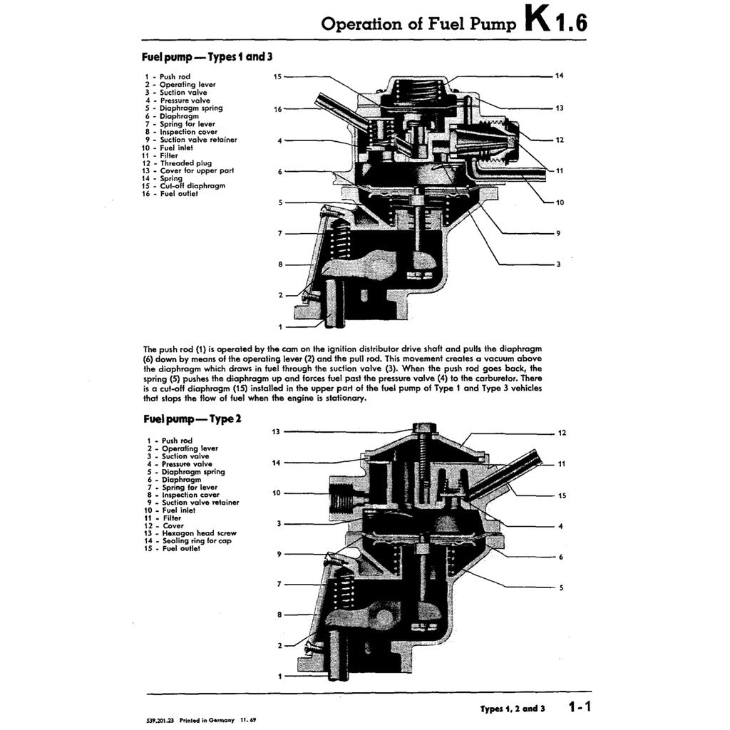 [CLASSIC] VW 181 "THING" 1968-1983 Full Manual Set – Repair & Maintenance Manual/ Parts LIST/ Parts INTERCHANGE LIST/ DRIVER Handbook KOMBO - page 8