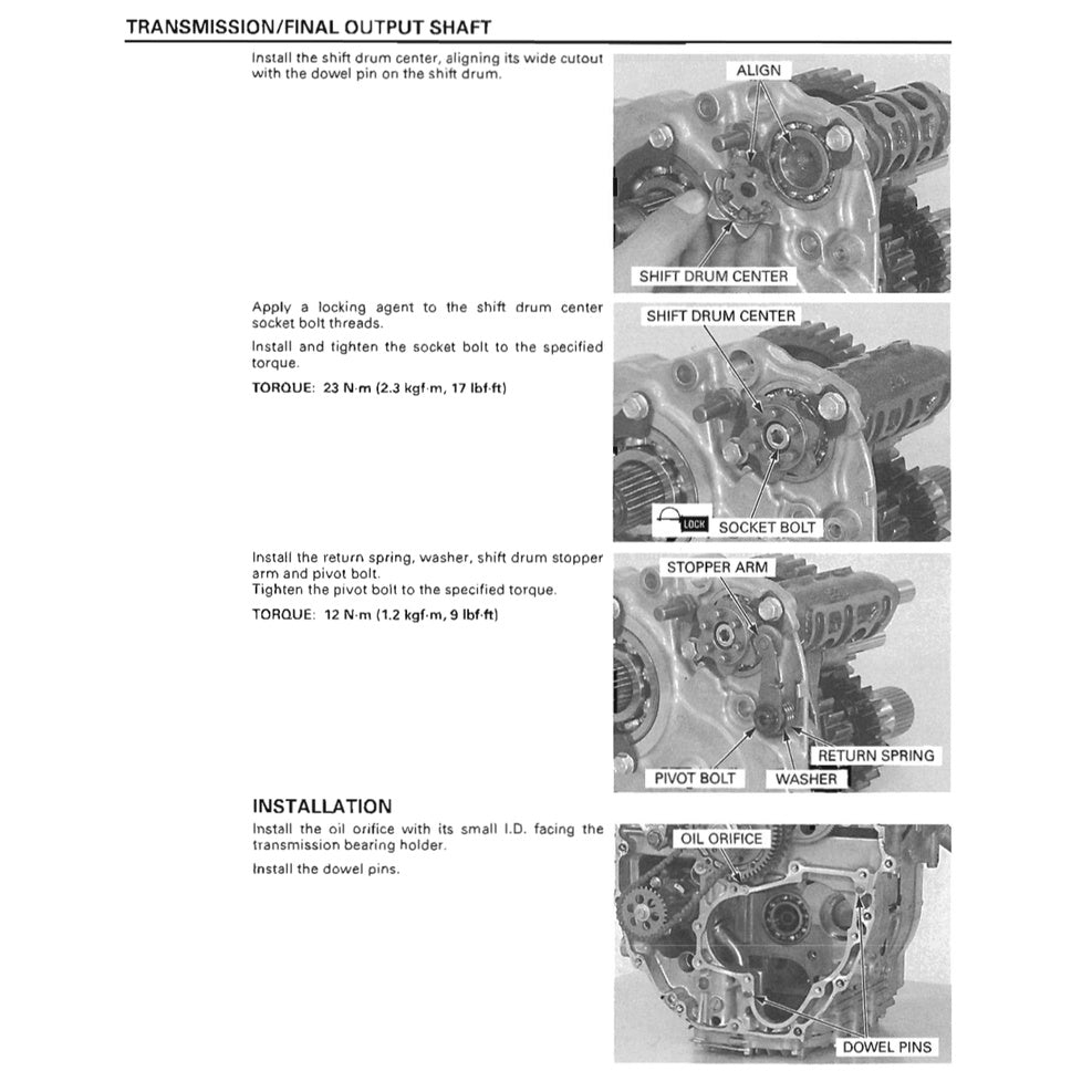 Honda ST1300/A 2003-2010 Full Manual Set – Repair & Maintenance Manual and Spare Parts Catalog and User Handbook - page 7