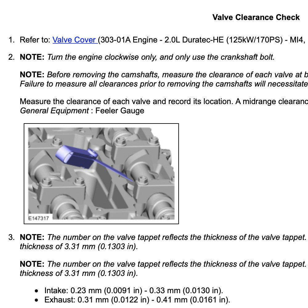 Ford FOCUS MK3 C346 2011-2017 Full Manual Set – Repair & Maintenance Manual - page 9