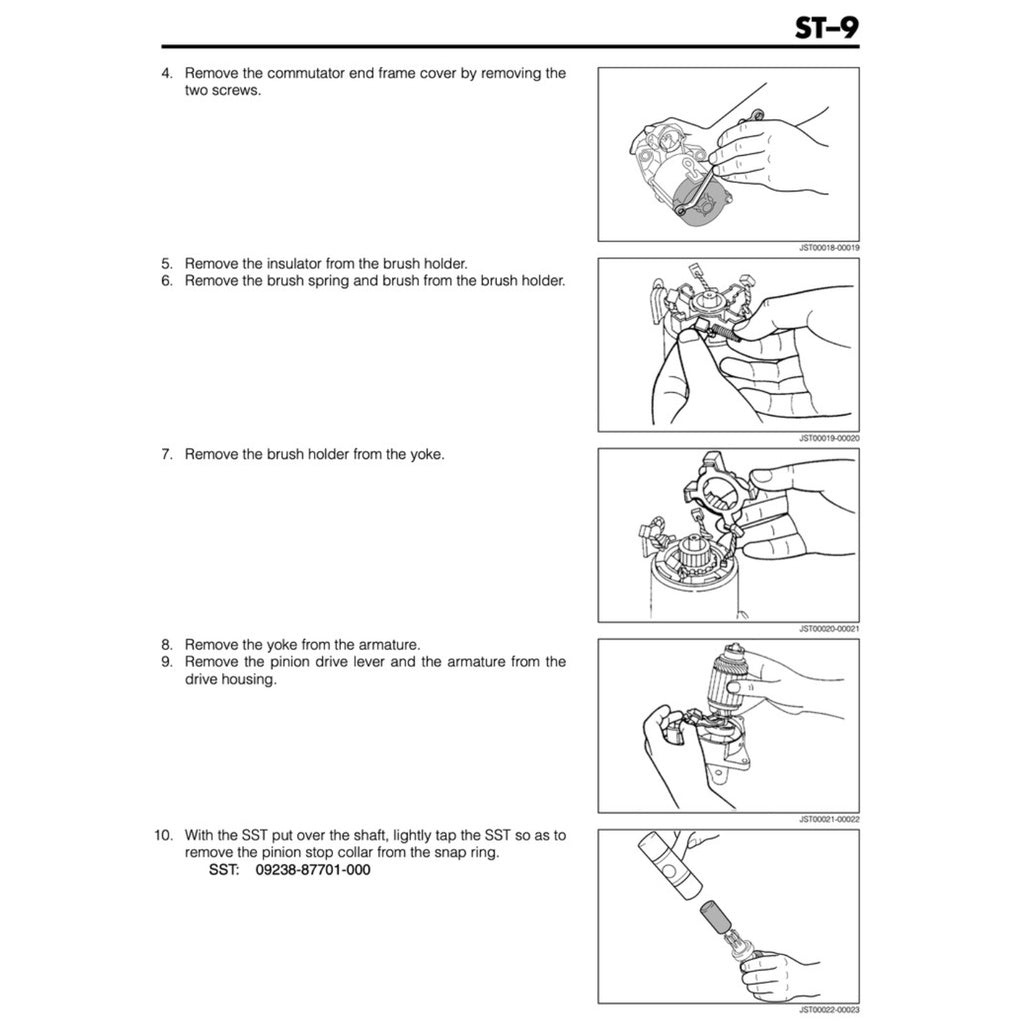 Daihatsu TERIOS J200/F700 2006-2018 Full Manual Set – Repair & Maintenance Manual - page 5
