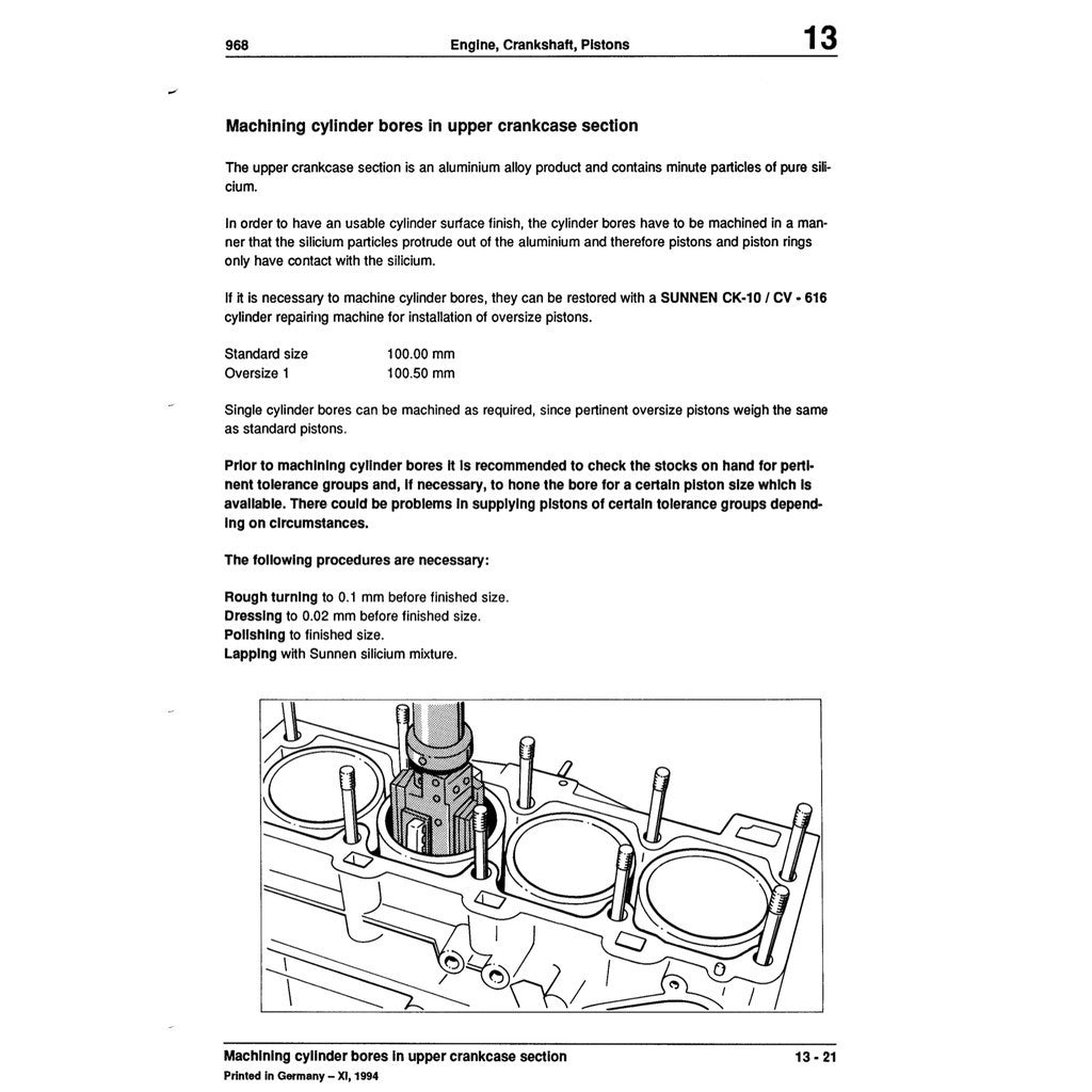 Porsche 968 1991-1995 Full Manual Set – Repair & Maintenance Manual - page 8
