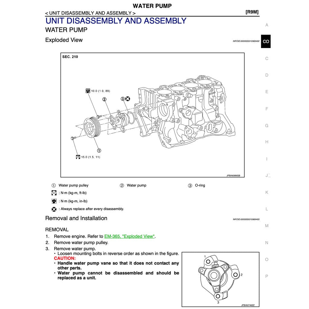 Nissan X-TRAIL T32 2013-2024 Full Manual Set – Repair & Maintenance Manual - page 9