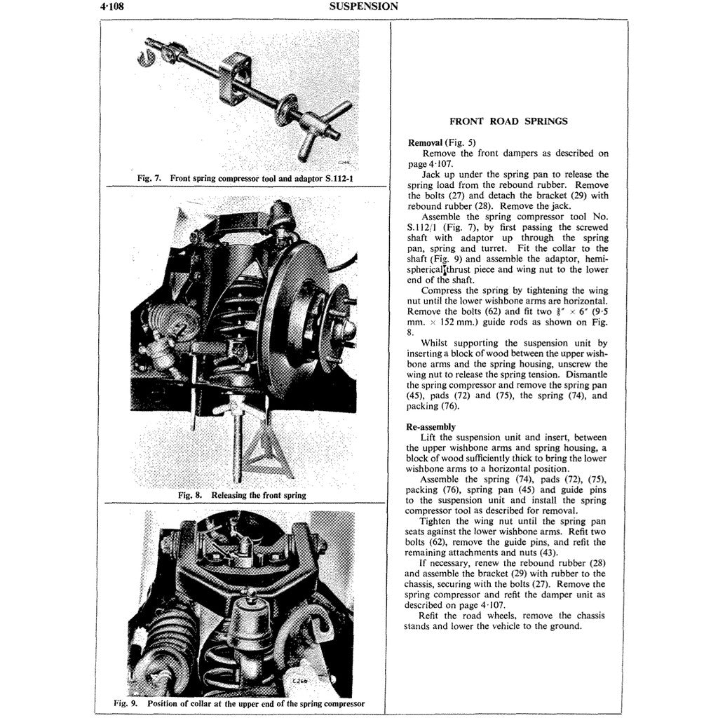 [CLASSIC] Triumph TR4 /4A 1961-1967 Full Manual Set – Repair & Maintenance Manual - page 5