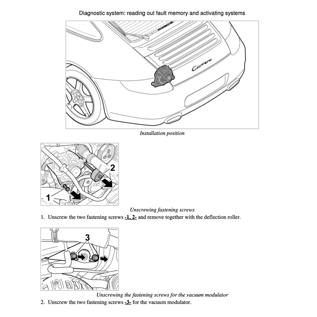 Porsche 911 997.1 & 997.2 2004-2013 Full Manual Set – Repair & Maintenance Manual and Spare Parts Catalog - page 7