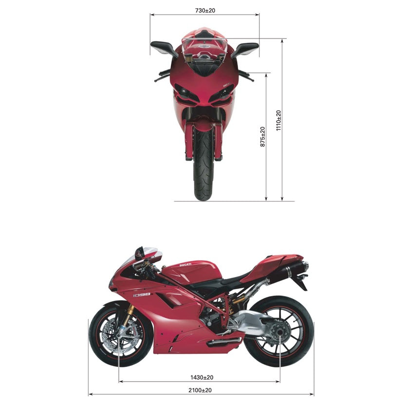 Ducati 1098 2007-2009 Full Manual Set – Repair & Maintenance Manual and Spare Parts Catalog - page 2