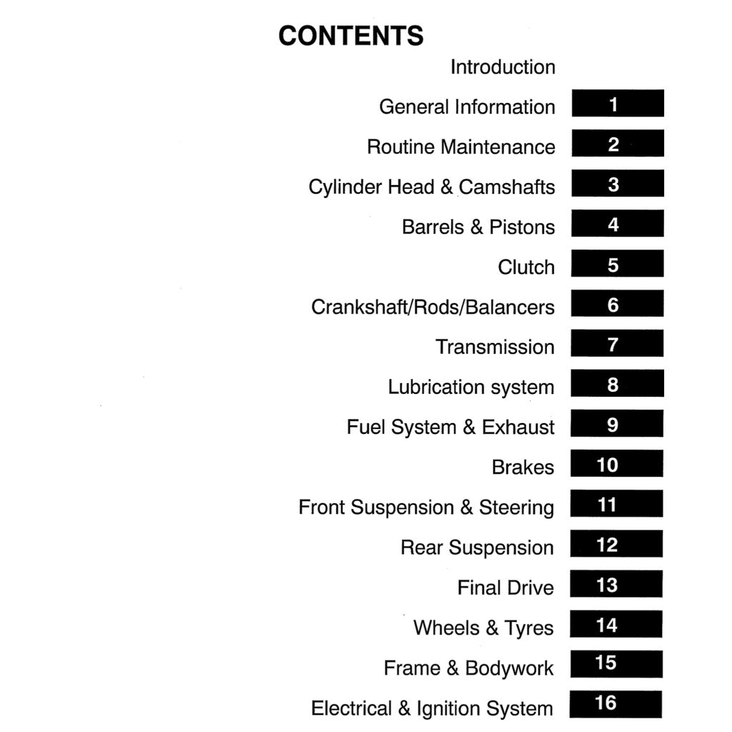 Triumph BONNEVILLE T100 /THRUXTON/SCRAMBLER/AMERICA/SPEEDMASTER 2001-2016 Full Manual Set – Repair & Maintenance Manual - page 2