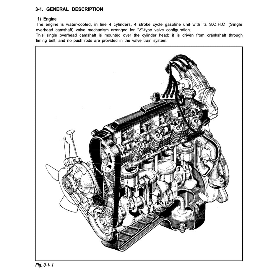 Suzuki JIMNY SAMURAI SJ413 1986-1995 Full Manual Set – Repair & Maintenance Manual and Supplement 2WDandEFI and Spare Parts Catalog - page 3