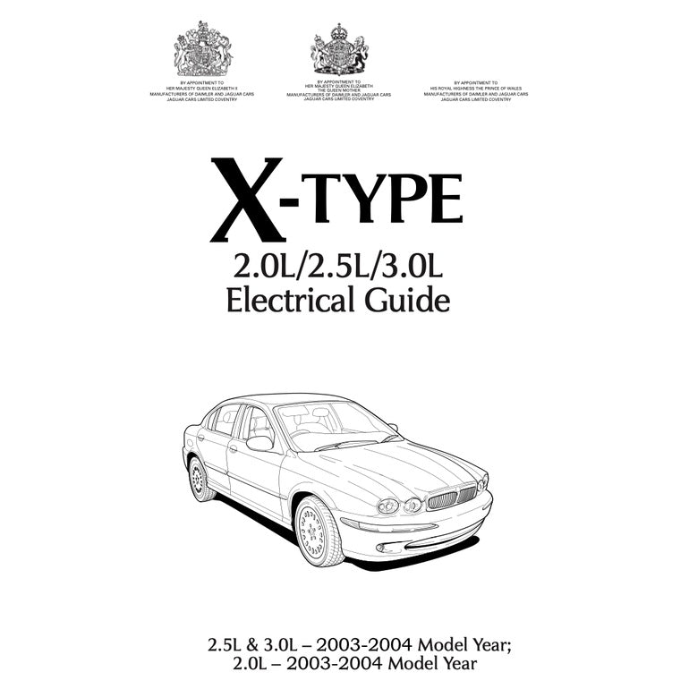 Jaguar X-TYPE 2000-2009 Full Manual Set – Repair & Maintenance Manual - page 8