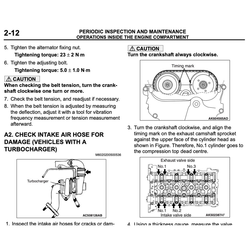 ASX Mitsubishi ASX 2011-2019 Full Manual Set – Repair & Maintenance Manual - page 5