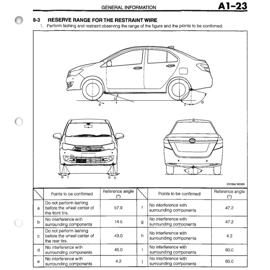 Perodua BEZZA B300 2016-2023 Full Manual Set – Repair & Maintenance Manual - page 3