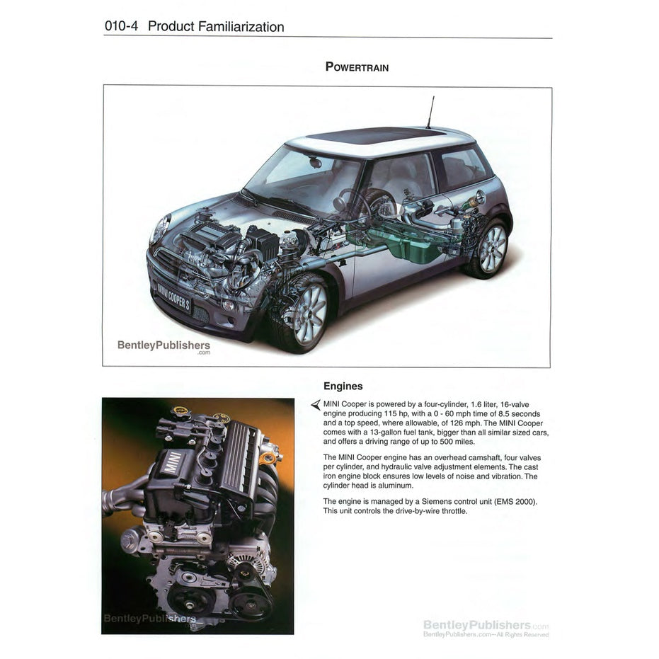 MINI COOPER S R50 R52 R53 JCW 2001-2006 Full Manual Set – Workshop Service Repair Manual - page 3