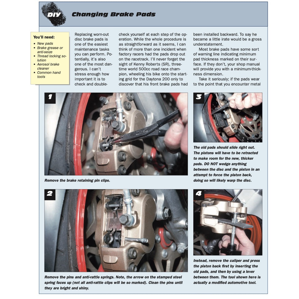 The ESSENTIAL Guide TO Motorcycle Maintenance 2017 Full Manual Set – - Marc Zimmerman - page 2