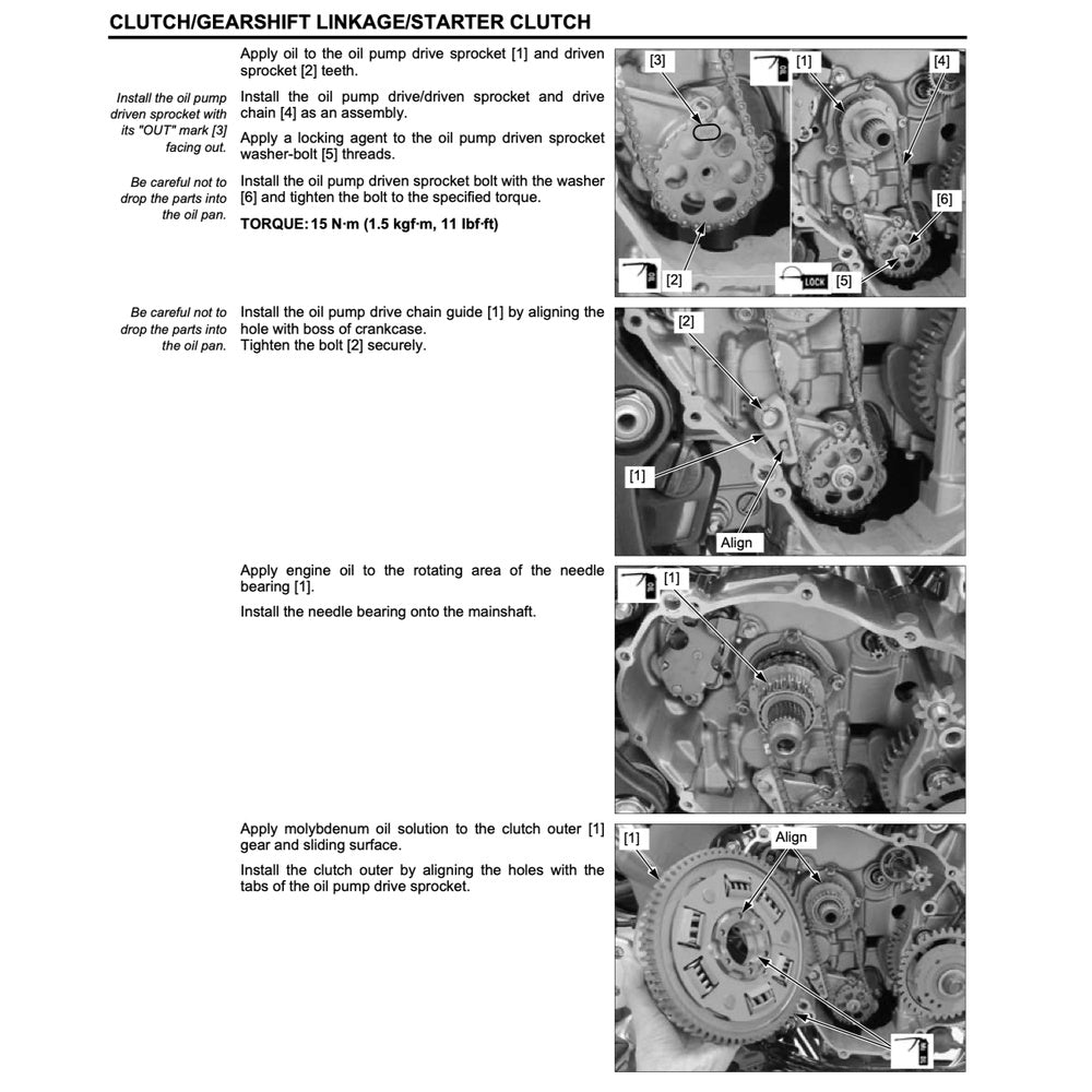 Honda CBR650F 2014-2019 Full Manual Set – Repair & Maintenance Manual and Spare Parts Catalog and User Handbook - page 6